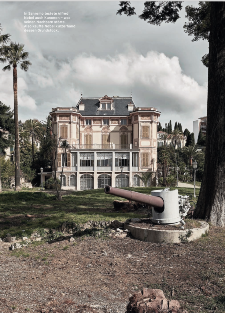 cover reportage alfred nobel