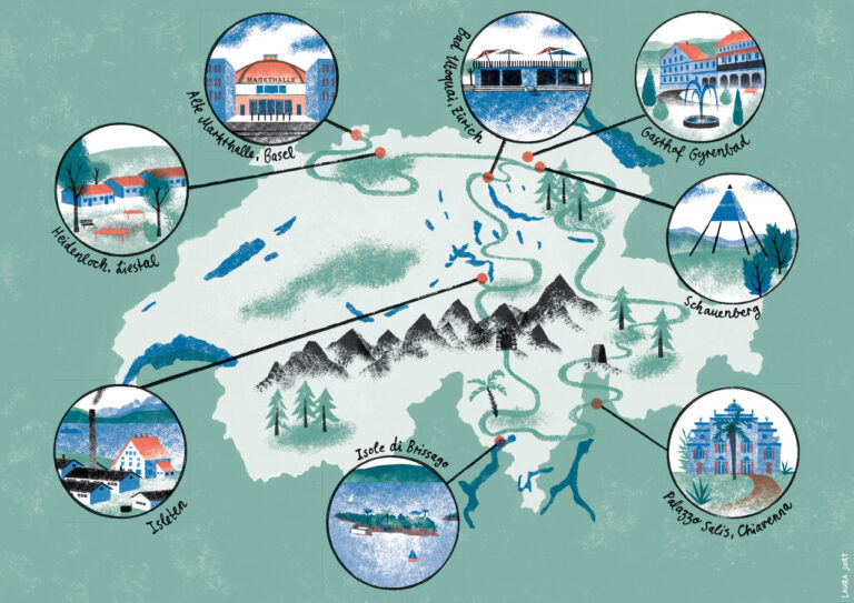 karte schauplätze des krimis